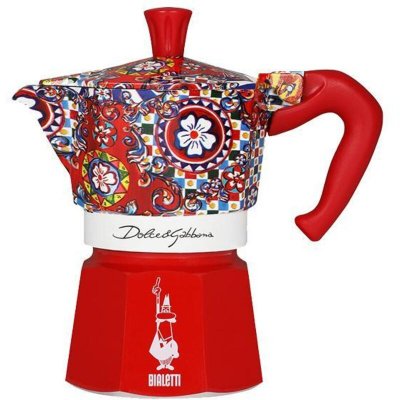 BIALETTI Cafeti&egrave;re italienne  Moka Express 3 Cups D&G