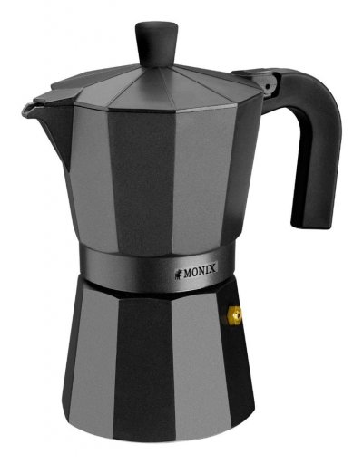 MONIX Cafeti&egrave;re italienne  m640012 (12 tasses) aluminium