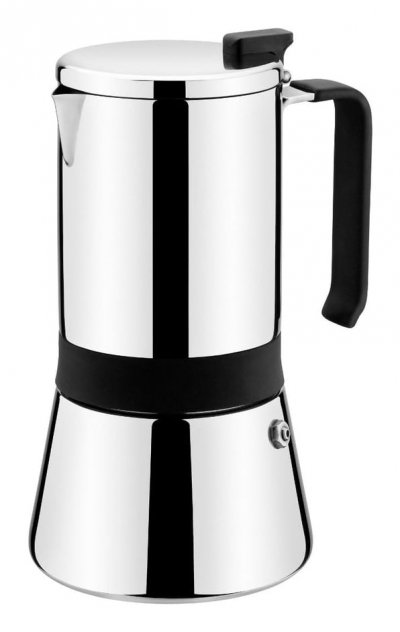 MONIX Cafeti&egrave;re italienne  m770010 (10 tasses) acier inoxydable