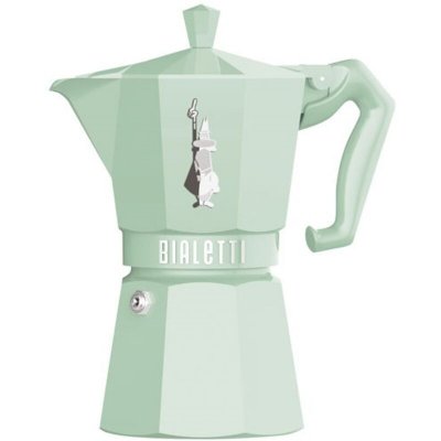 BIALETTI Cafeti&egrave;re italienne ou &agrave; piston  MOKA EXCLUSIVE 6 TASSES VERTE
