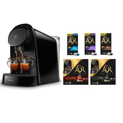 PHILIPS Cafeti&egrave;re L'or Barista Lm8012/65 Noir + 50 Capsules Offertes 