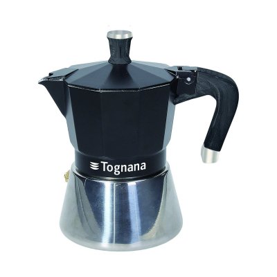 TOGNANA Cafeti&egrave;re moka  sphera 3 tasses