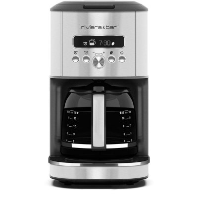 RIVIERA & BAR Cafeti&egrave;re programmable  BCF570 Gris 