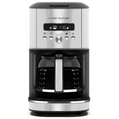 RIVIERA & BAR Cafeti&egrave;re programmable  BCF570 Gris 