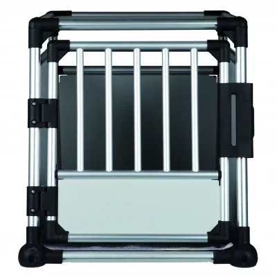TRIXIE Cage de transport en aluminium  - L 63 x l 90 x H 65 cm