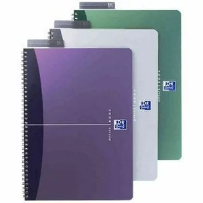 OXFORD Cahier &agrave; spirale de 100 pages A4  Urban Mod&egrave;le al&eacute;atoire
