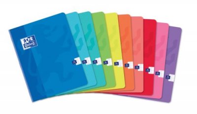 OXFORD Cahier Agraf&eacute; 17x22 96 Pages Grands Carreaux  - Le Cahier