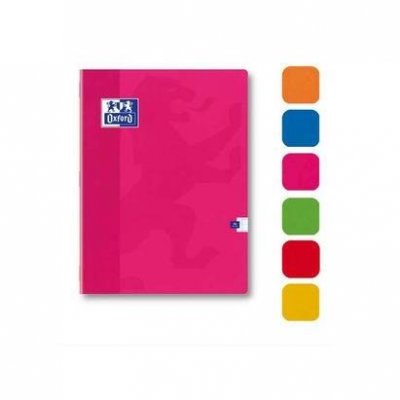 OXFORD Cahier Agraf&eacute; 24x32 96p Seyes - Mod&egrave;le Al&eacute;atoire - Le Cahier