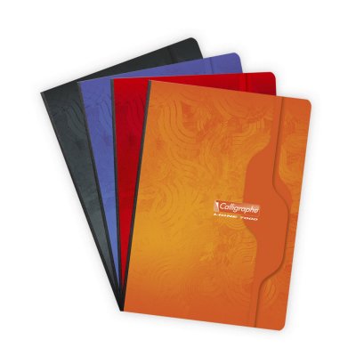 CALLIGRAPH Cahier broch&eacute; e A4 21 x 29,7 cm - petits carreaux 5x5 - 192 pages - bloc 192 feuilles