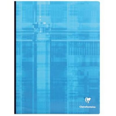 CLAIREFONTAINE Cahier brochures  grand carreaux 24x32 192p 90g
