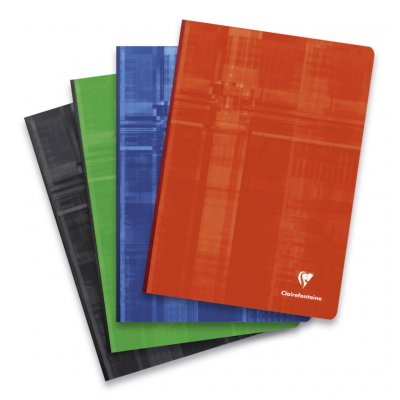 CLAIREFONTAINE Cahier brochures  grand carreaux A4 192p 90g