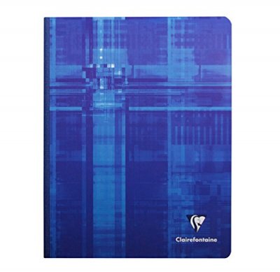 CLAIREFONTAINE Cahier brochures  petit carreaux 17x22 192p 90g