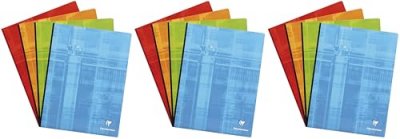 CLAIREFONTAINE Cahier brochures  petit carreaux 24x32 192p 90g