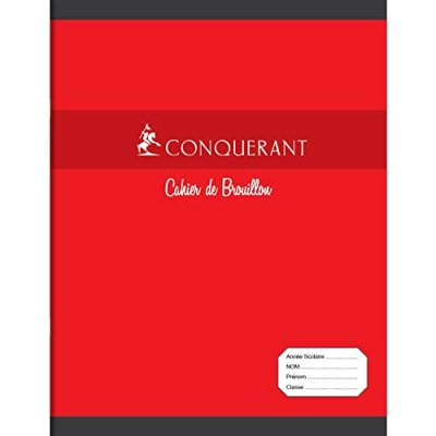 CONQUERANT SEPT Cahier brouillon 17x22 48p seyes conqu&eacute;rant sept 100100374