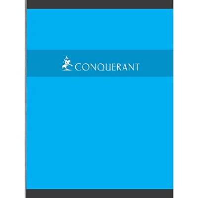 CONQUERANT Cahier Conqu&eacute;rant 7 - broch&eacute; - 192 pages - 24x32 cm - grands carreaux