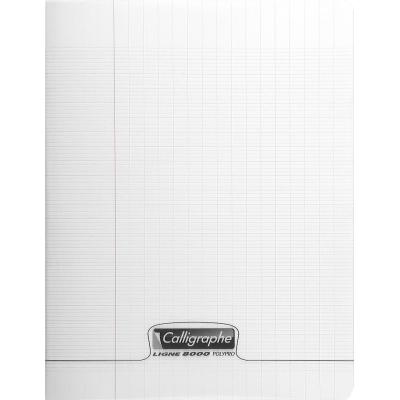 GENERIQUE Cahier couverture polypro piqu&eacute; 17x22cm 96 pages s&eacute;y&egrave;s 90 grammes