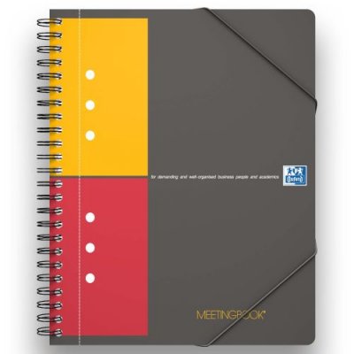 OXFORD Cahier de 160 pages A5+  Meetingbook 18,6 x 21 cm
