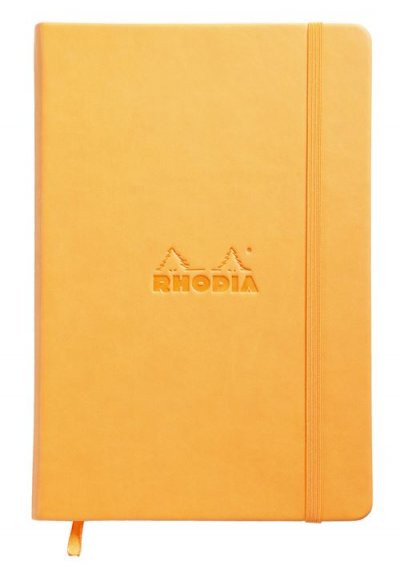 RHODIA Cahier de 192 pages  Webnotebook Large 14 x 21 cm Orange