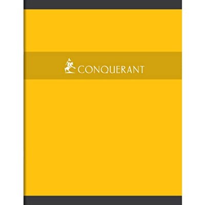 CONQUERANT Cahier de devoirs  - 48 pages - 17 x 22 cm - seyes