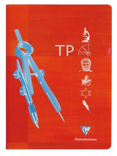 CLAIREFONTAINE Cahier de Travaux Pratiques A4  80 pages S&eacute;y&egrave;s - Uni