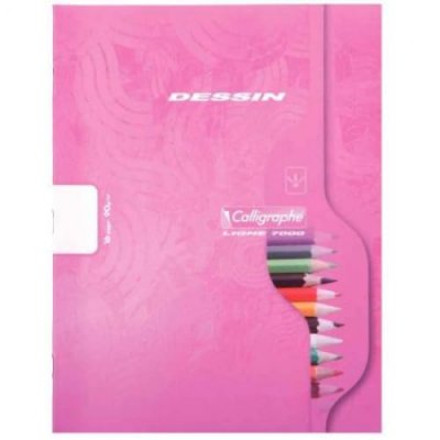 GENERIQUE Cahier dessin Clairefontaine 17x22 10x10 90g 16p