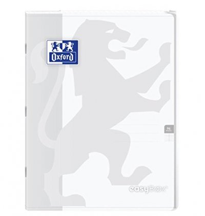 OXFORD Cahier Easybook Agrafe - 24 X 32 Cm - 96p Seyes - 90g - Incolore