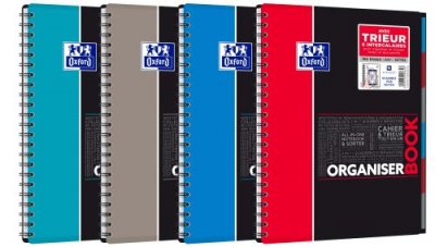 OXFORD Cahier et trieur tout-en-un,  (21 x 29,7 cm, 160 pages)