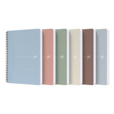 OXFORD Cahier My Recup Integrale 148x210 180p 90g Recycl&eacute; Q5/5 - Ox