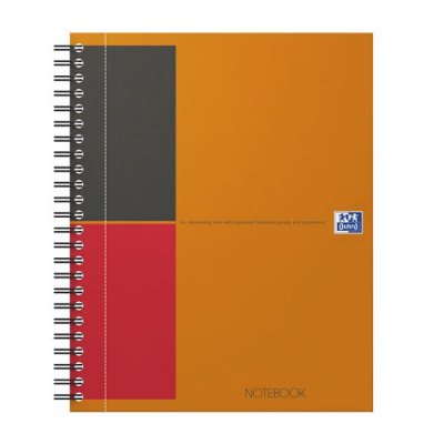 OXFORD Cahier Notebook International A5+ reliure int&eacute;grale