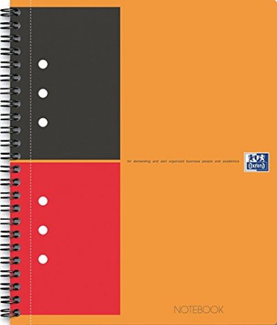 OXFORD Cahier notebook reliure int&eacute;grale 001 230x297 ligne perforee