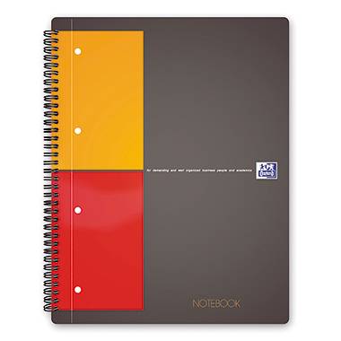 OXFORD Cahier notebook reliure int&eacute;grale 001 230x297 petit carreaux perforee