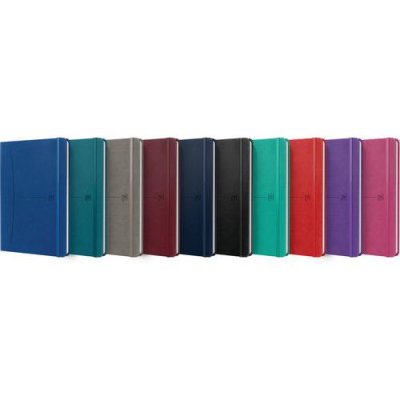 OXFORD Cahier -signature A5 160p 90g Lign&eacute; Assortis - 