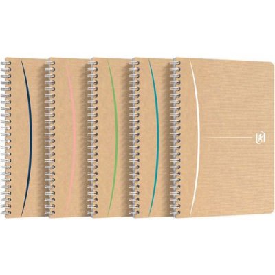 OXFORD Cahier  Touareg 148x210 180p 90g Recycl&eacute; Q5/5 Assorti
