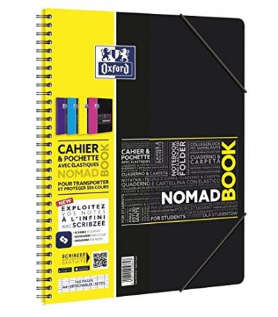 OXFORD Cahier Perfor&eacute; 160 Pages 21x29,7cm Nomadbook  - Le Cahier