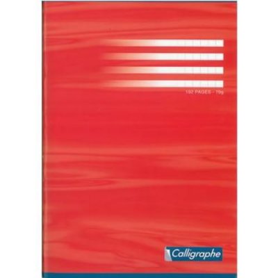CALLIGRAPHE Cahier piqu&eacute; 21x29,7 192 pages s&eacute;y&egrave;s papier 70 grammes