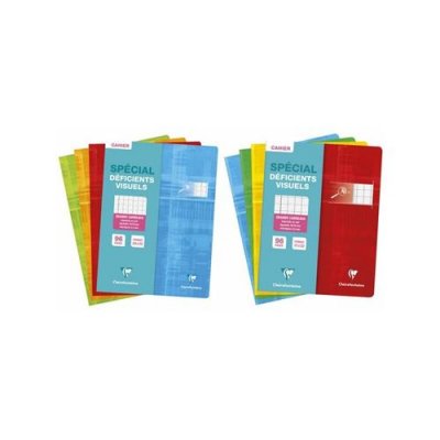 CLAIREFONTAINE Cahier piq&ucirc;re 170 x 220 mm, S&eacute;y&egrave;s 2,5 agrandi