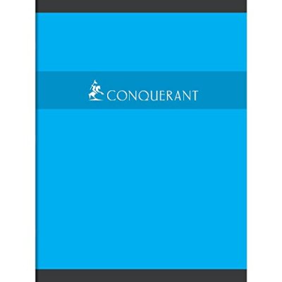 CONQUERANT Cahier piqures  petit carreaux 24x32 96p 70g
