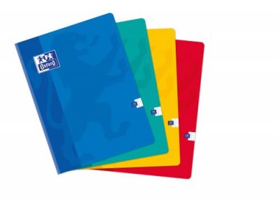 OXFORD Cahier quadrill&eacute; et broch&eacute;  Classique 24 x 32 cm Mod&egrave;le al&eacute;atoire