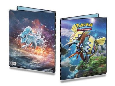 POKE Cahier range cartes SL02 Lune et Soleil SL02 Pok&eacute;mon 180 cartes