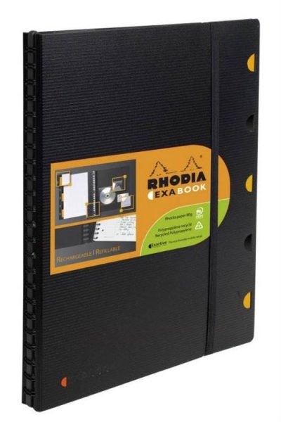 RHD Cahier Rhodia ExaBook A5+ LMC Perfo 160 Pages