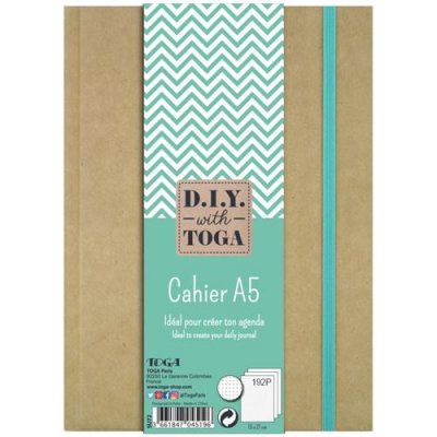 TOGA Cahier sp&eacute;cial Bullet Journal A5 - 192 pages