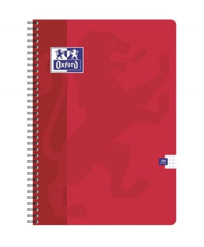 CONQUERANT Cahier Spirale 21x29,7cm Petits Carreaux 180 Pages Oxford - Le Cahier