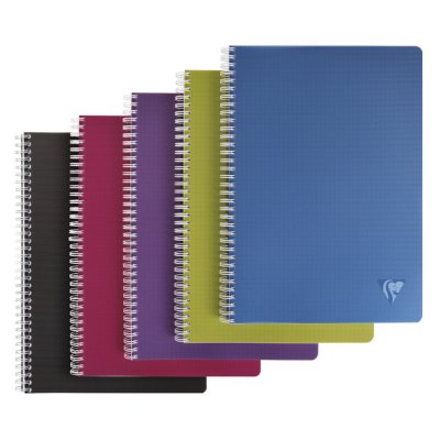 LINICOLOR Cahier spirales petit carreaux A4 100p  intensive
