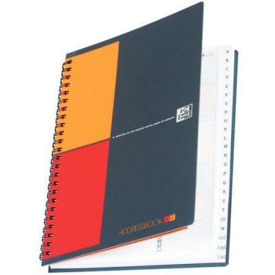 OXFORD Cahier Twin Adressbook A5 - 160 Pages - 