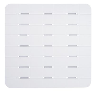 MSV Caillebotis Antid&eacute;rapant pvc Blanc - Blanc - 