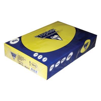 CLAIREFONTAINE Caisse de 5 ramettes 500 feuilles A4 -  - 80 g - Lilas