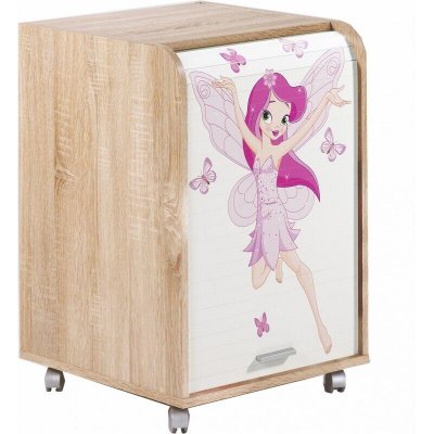 SIMMOB Caisson de Bureau Ch&ecirc;ne Naturel - Coloris: F&eacute;e 217