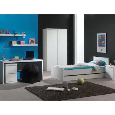 Caisson de bureau enfant ""lara"" blanc