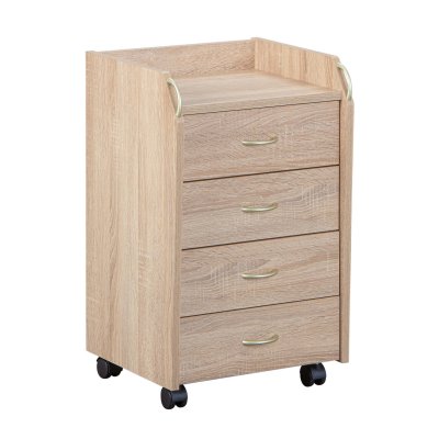 Caisson de bureau Novi - 40 x 36 x 65 cm - Beige 