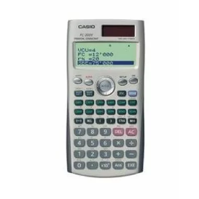 CASIO Calculatrice  FC-200V Gris